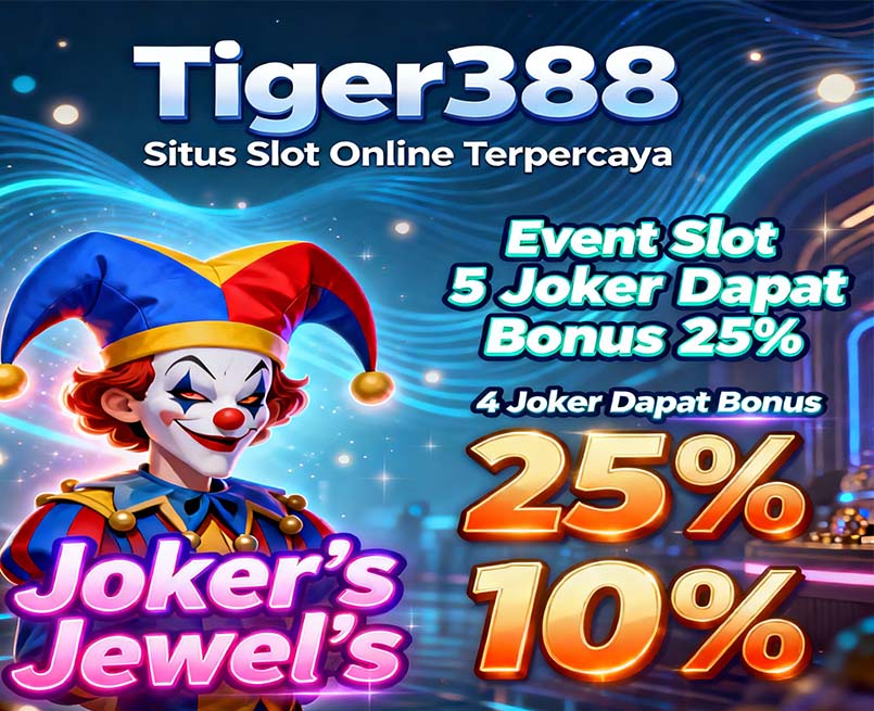 Tiger388 Slot QRIS Online Resmi Bonus Besar