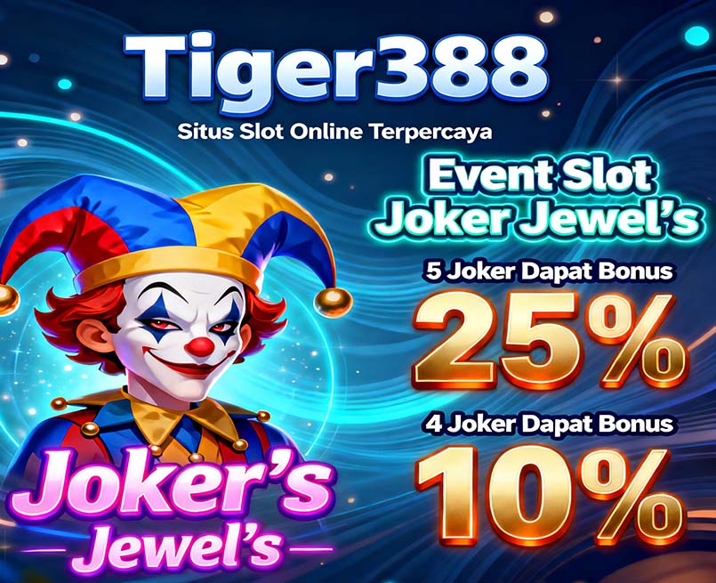 Tiger388 Slot BSI Online Game Favorit Mudah Jackpot